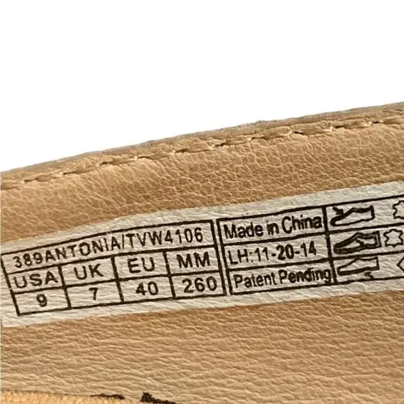 Vionic Wedge Heel Antonia Natural Snakeskin Orthotic Pump Size US 9 - Picture 5 of 6